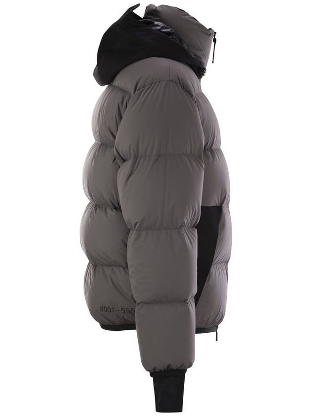 Grenoble Marcasin padded jacket gray - MONCLER - BALAAN 4