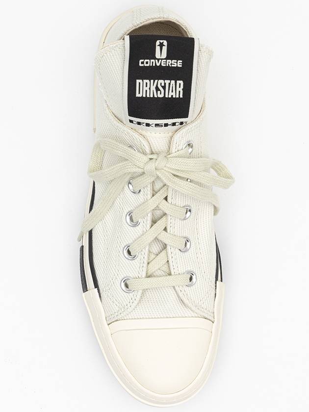 x Converse Dark Shadow Chuck 70 White Men's Sneakers A00134C - RICK OWENS - BALAAN 4
