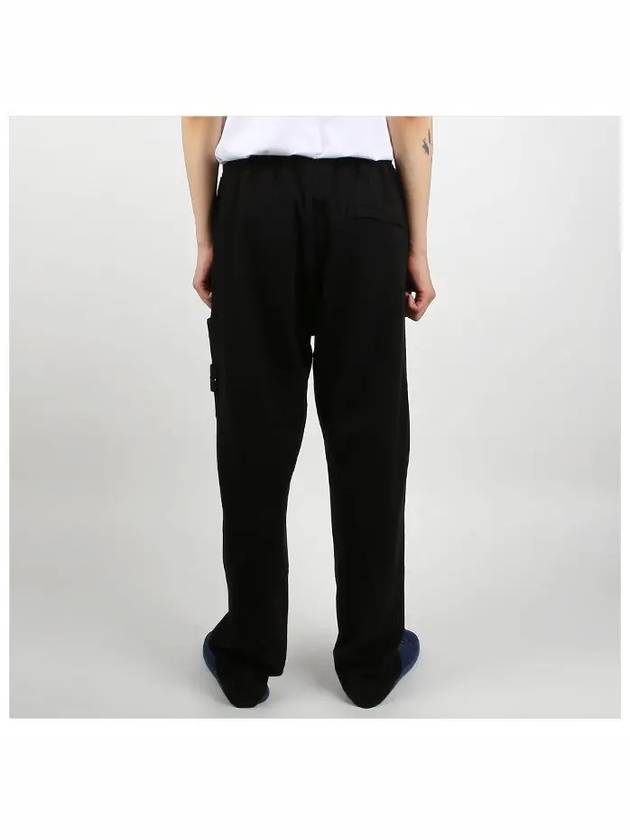 Old Treatment Cargo Track Pants Black - STONE ISLAND - BALAAN 5