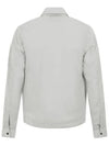 Men's Chrome R Over Shirt Zip Up Jacket Grey - CP COMPANY - BALAAN 3