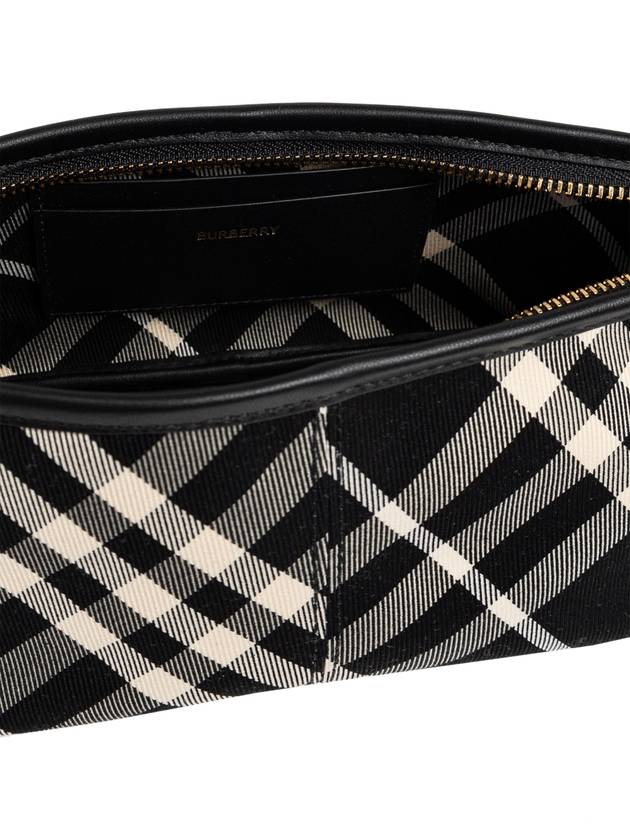 Check Mini Shoulder Bag Black - BURBERRY - BALAAN 6