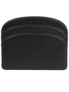 Demi Lune Card Holder Black - A.P.C. - BALAAN 4