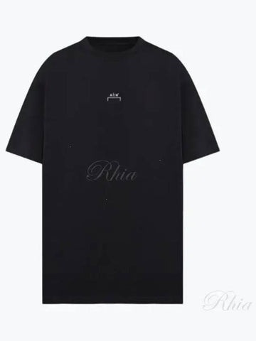 Essential TShirt ACWMTS091 Black Short Sleeve - A-COLD-WALL - BALAAN 1