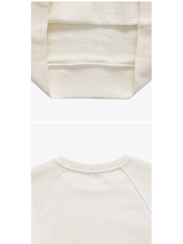 Brush Logo Printing Sweatshirt Ivory - MSGM - BALAAN 4