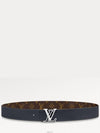 LV Line 40MM Reversible Monogram Canvas Leather Blue Brown - LOUIS VUITTON - BALAAN 4