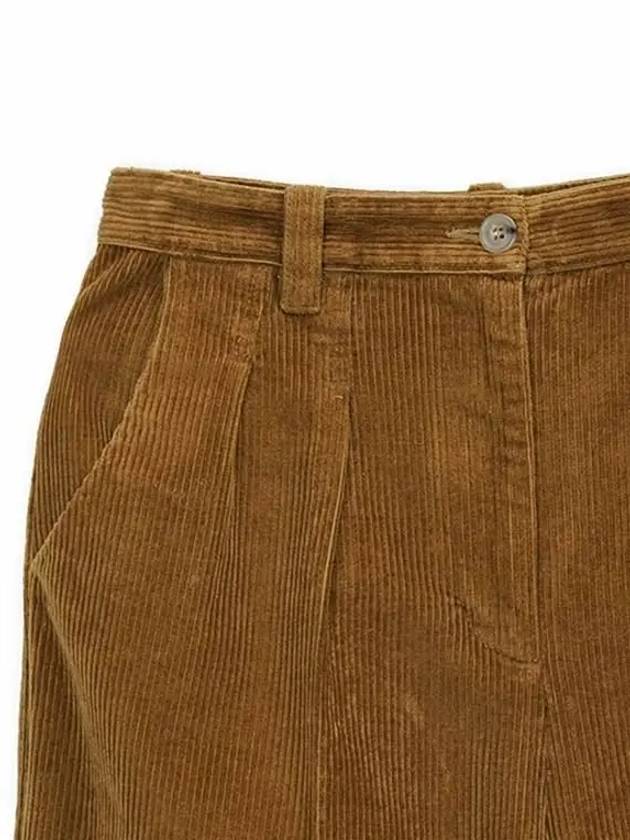 Women's Tressie Straight Pants Camel - A.P.C. - BALAAN 5