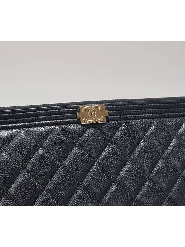 Boy clutch bag large - CHANEL - BALAAN 3