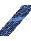 alphabet logo pattern silk tie 35 0940 0768358 - SALVATORE FERRAGAMO - BALAAN 4