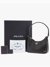 Re-Edition Saffiano Leather Mini Bag Black - PRADA - BALAAN 4