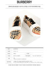 Vintage Check Cotton Sneakers Archive Beige - BURBERRY - BALAAN 3