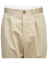 Short Pants HTR101CO0009 271 BEIGE - AMI - BALAAN 6