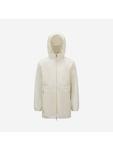 Wete Hooded Jacket White - MONCLER - BALAAN 1