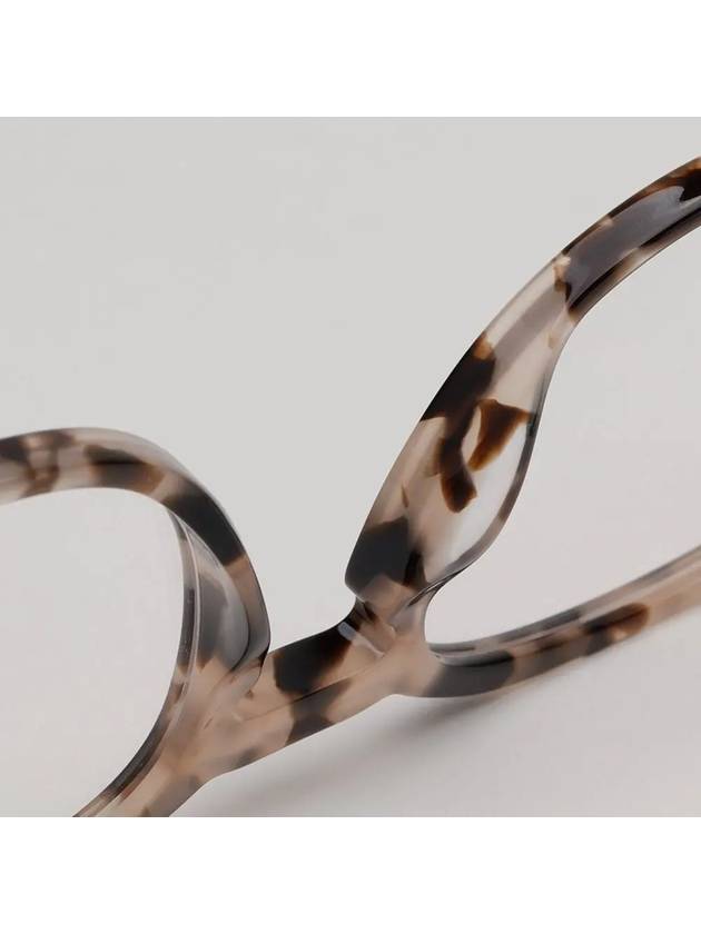 Glasses frame ESSENCE17 HT8 leopard fur rim round - DIOR - BALAAN 6