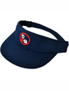 Circle GS Logo Stretch Twill Visor Navy - G/FORE - BALAAN 3