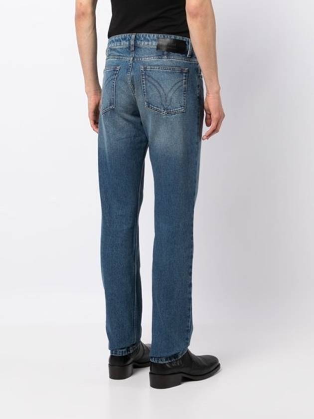 classic fit denim jeans blue - AMI - BALAAN 5