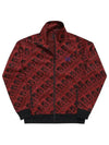 Poly Jacquard Track Jacket Red - NEEDLES - BALAAN 6