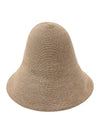 Logo Plaque Bucket Hat Beige - TOTEME - BALAAN 11