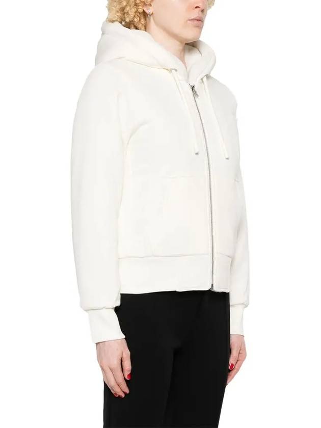 Classic Bunny Zip Up Hoodie White - MOOSE KNUCKLES - BALAAN 4