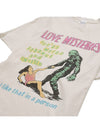 Easy Love Mystery Short Sleeve T Shirt 024 02W9ET015 VINTAGEWHITE - RE/DONE - BALAAN 4