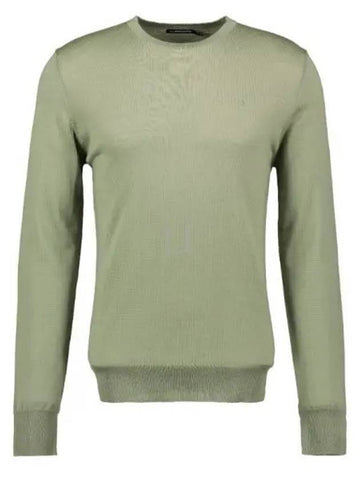 Lyle Light Merino Wool Knit Top Oil Green - J.LINDEBERG - BALAAN 1