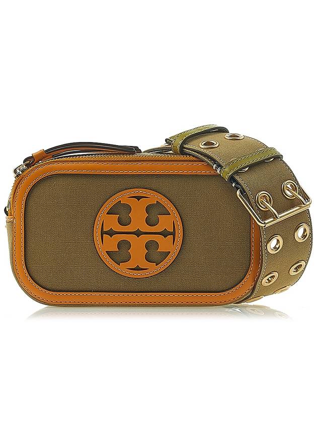 Miller Raffia Mini Cross Bag Orange - TORY BURCH - BALAAN 3