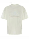 Surfer Medium Fit Short Sleeve T-Shirt White - BALENCIAGA - BALAAN 2