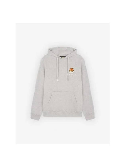 Fox Head Logo Hoodie Grey - BARBOUR - BALAAN 2