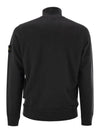 Cotton sweatshirt with zip - STONE ISLAND - BALAAN 3