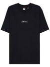 Men's Eco Hybrid Mountain Logo Tee NW2211 1G208 BLK - NANGA - BALAAN 9