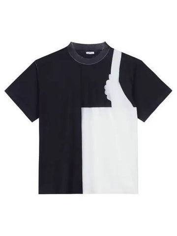 Short sleeve t shirt navy MRTWXJER004 COT006 - SUNNEI - BALAAN 1