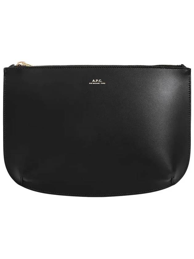 Sarah Clutch Bag Black - A.P.C. - BALAAN 6