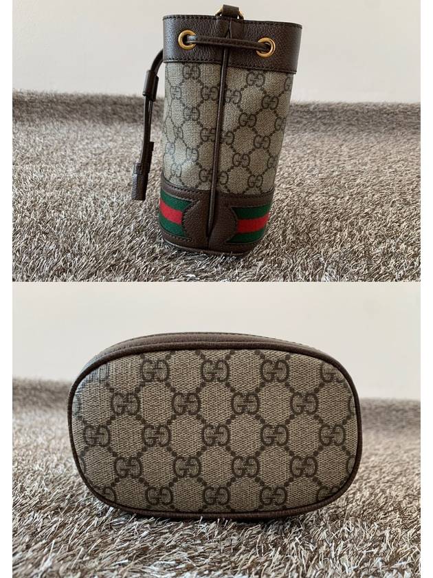 Ophidia GG logo mini bucket bag - GUCCI - BALAAN 4