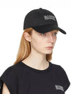 Logo Ball Cap Black - GANNI - BALAAN 4