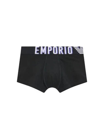 UNDERWEAR Men s Logo Band Point Drawn Black - EMPORIO ARMANI - BALAAN 1