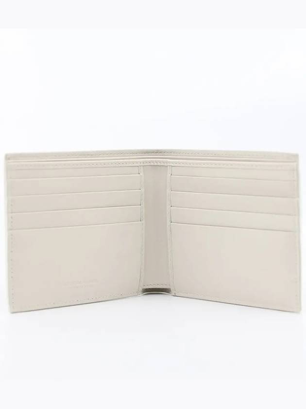 Intrecciato Leather Half Wallet Ivory - BOTTEGA VENETA - BALAAN 4