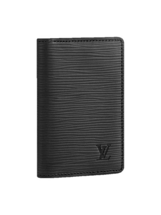 Pocket Organizer Epi Card Wallet Black - LOUIS VUITTON - BALAAN 2