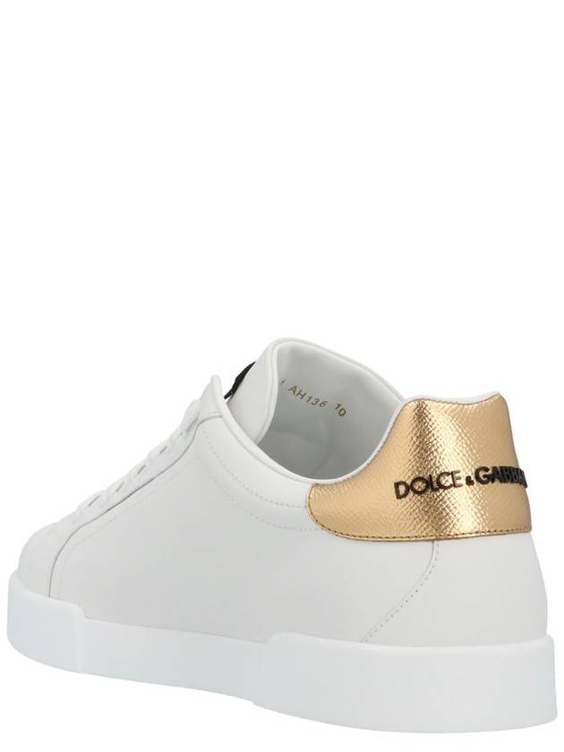 Portofino low-top sneakers white - DOLCE&GABBANA - BALAAN 3