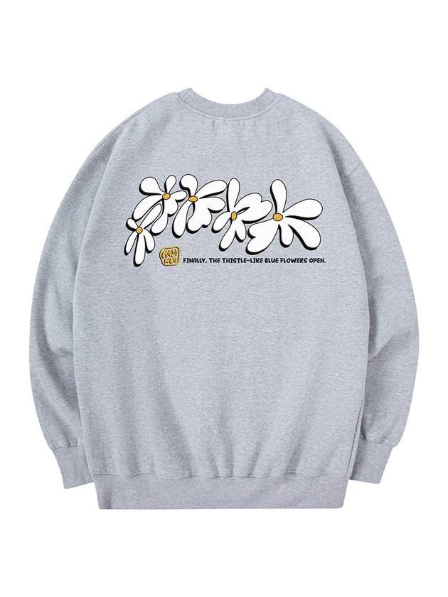 Flowery Sweatshirt Gray - RADINEO - BALAAN 2