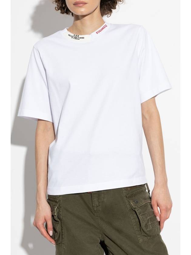 Dsquared2 T-shirt With Logo, Women's, White - DSQUARED2 - BALAAN 3