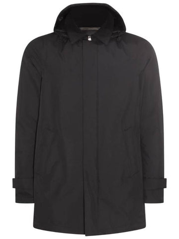 BLACK DOWN JACKET PI00308UL111239300 - HERNO - BALAAN 1