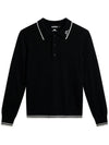 Women's Mimi Knit PK Shirt Black - J.LINDEBERG - BALAAN 2