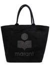 Logo Tote Bag A1X46MPM0001FA01BK - ISABEL MARANT - BALAAN 1