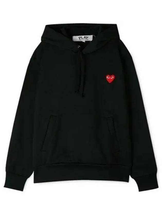 Men's Red Wappen Hood Black - COMME DES GARCONS - BALAAN 2