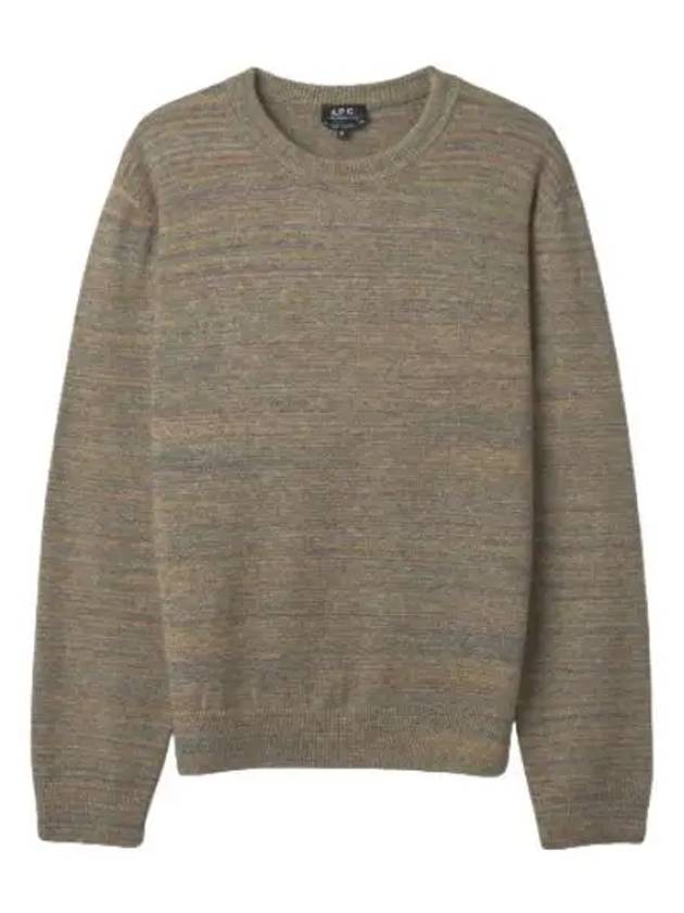 Andrew Pullover Sweatshirt Light Khaki - A.P.C. - BALAAN 1