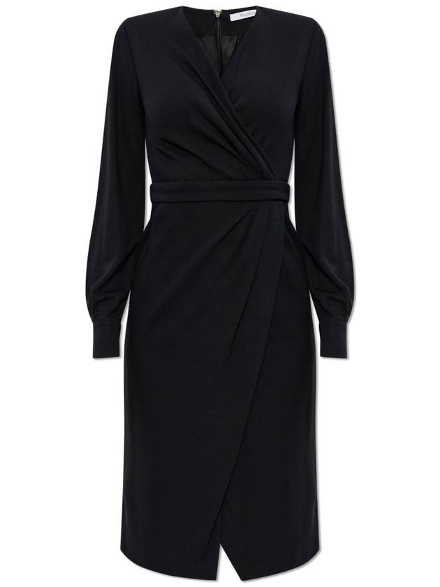 Max Mara Dress Virtus, Women's, Black - MAX MARA - BALAAN 1