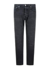 Men's Denim Straight Jeans Blue - DIOR - BALAAN 2