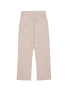 Women's Botanical Dyed Selvedge Denim Pants Natural Pink - AURALEE - BALAAN 2