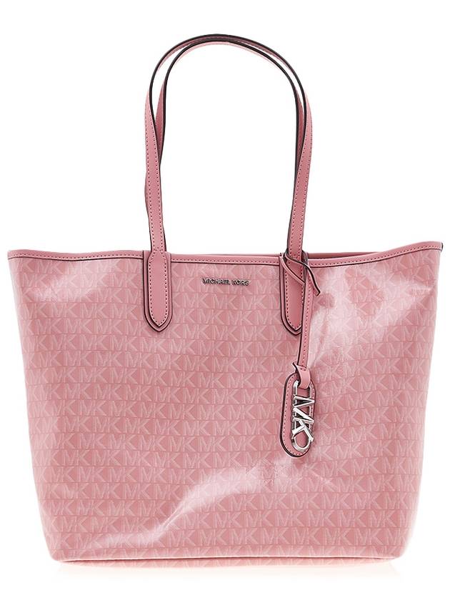 Eliza Logo Print Large Tote Bag Pink - MICHAEL KORS - BALAAN 3