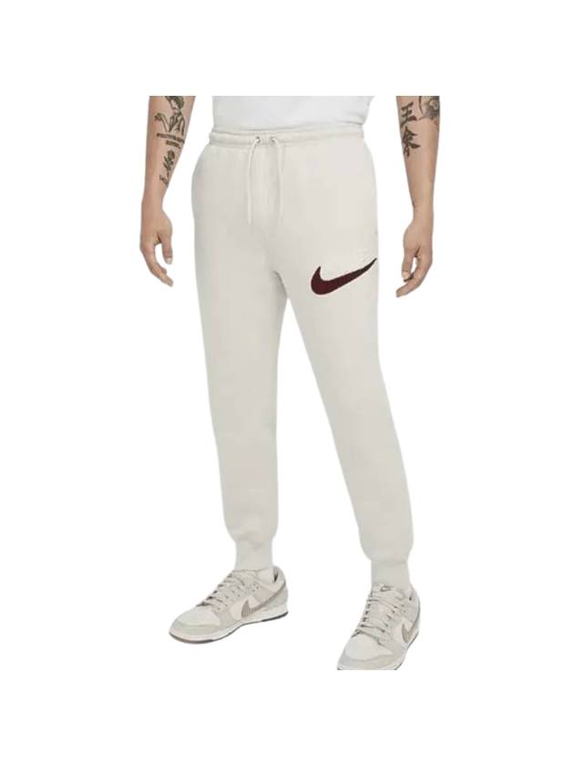 Men's Club Fleece Jogger Track Pants Light Orewood Brown - NIKE - BALAAN 1