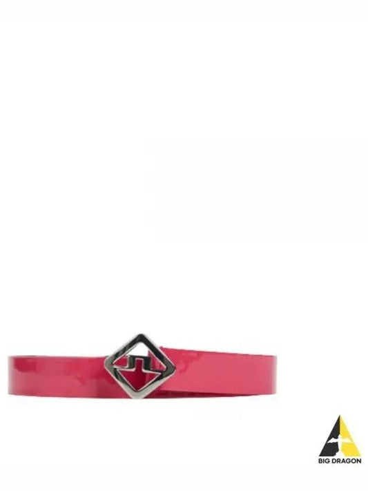 Diana High Shine Leather Golf Belt Rose Red - J.LINDEBERG - BALAAN 2